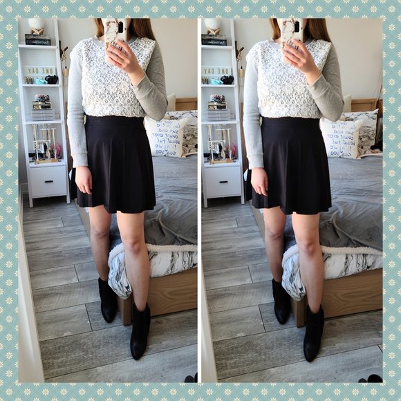 Forever 21‎ Grey Sweatshirt - Picture 1 of 7